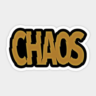 Chaos IV Sticker